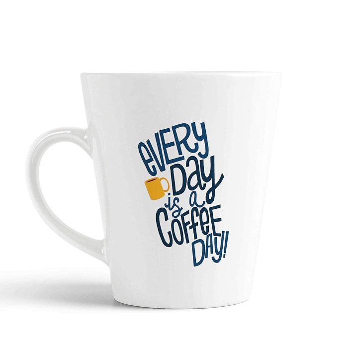 Aj Prints Beautiful Every Day is a Coffee Day Printed Coffee Latte Mug Tea Cup Birthday Gift 12oz | Save 33% - Rajasthan Living 5