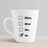 Aj Prints Graduation Gift – Miss Mrs Ms Dr Latte Coffee Mug- Funny Unique Gift Idea Conical Cup for Phd Graduate, Doctorates Degree, Doctors | Save 33% - Rajasthan Living 10