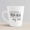 Aj Prints Dad Quote Conical Coffee Mug Ceramic Mug Gift for Fathers Day, Gift for Birthday 350ml | Save 33% - Rajasthan Living 10