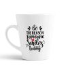Aj Prints Be The Reason Someone Smiles Today Latte Coffee Mug Ceramic Novelty Conical Mug/Cup Gift for Him/Her 12oz | Save 33% - Rajasthan Living 9
