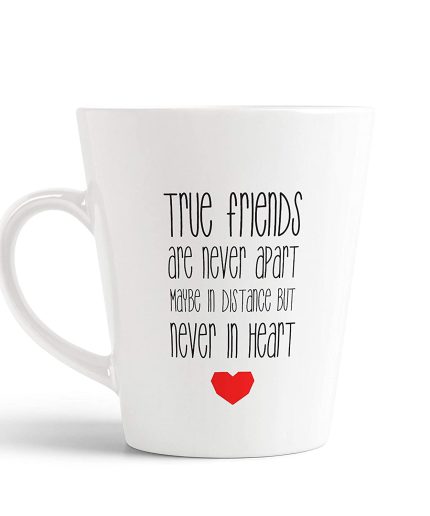 Aj Prints Ture Friend Printed Conical Coffee Mug for Friendship Day-350ml-White | Save 33% - Rajasthan Living