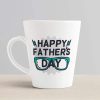 Aj Prints Happy Father?s Day Best Quotes Printed Ceramic Conical Mug 325ml, White | Save 33% - Rajasthan Living 10