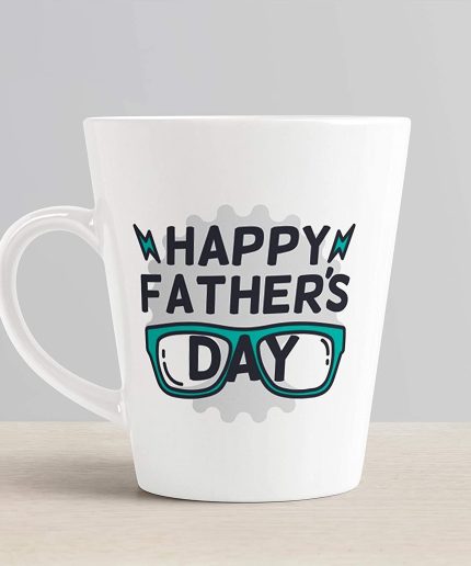 Aj Prints Happy Father?s Day Best Quotes Printed Ceramic Conical Mug 325ml, White | Save 33% - Rajasthan Living 3