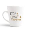 Aj Prints Stop Saying Tomorrow Printed Conical Coffee Mug-Inspiration Coffee Mug-White, 12Oz | Save 33% - Rajasthan Living 9