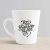 Aj Prints Love is Friendship Set On Fire Quote Conical Coffee Mug-White Ceramic Coffee Mug Gift for Him/Her | Save 33% - Rajasthan Living 10