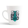 Aj Prints Father?s Day Conical Mug to The Best Dad 325ml, White | Save 33% - Rajasthan Living 9