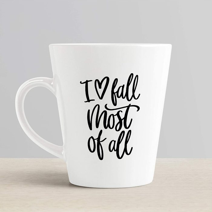 Aj Prints I Love Fall Most of All Latte Mug Funny Novelty Gift Coffee Cup 12 OZ | Save 33% - Rajasthan Living 6