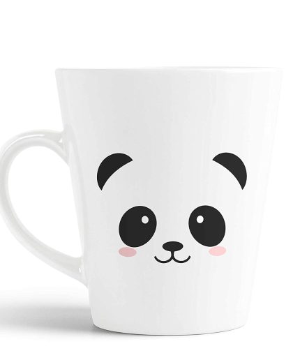 Aj Prints Panda Face Design Printed On White Conical Coffee Mug-12Oz Tea Cup-Gift for Bridal Parties,Funny Mug,Gift for Boyfriend/Girlfriend | Save 33% - Rajasthan Living