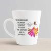 Aj Prints Women Day Gift- A Charming Woman Doesn’t Follow Printed Conical Coffee Mug- 350ml Mug Gift for Mom | Save 33% - Rajasthan Living 11