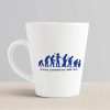 Aj Prints Conical Coffee Mug- Human Evolution Printed Coffee Mug- 12Oz Tea Cup Mug with Handle | Save 33% - Rajasthan Living 10