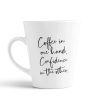 Aj Prints Coffee in One Hand, Confidence in The Other Latte Coffee Mug Gift for Him/Her, 12oz Ceramic Coffee Novelty Conical Mug/Cup | Save 33% - Rajasthan Living 9