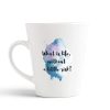 Aj Prints Motivation Quotes Conical Coffee- What is Life Without a Little Risk Printed Coffee Mug- White | Save 33% - Rajasthan Living 9
