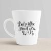 Aj Prints Dear Coffee I Need You Funny Conical Latte Coffee Mug-Unique Milk Mug-350ml Tea Cup Gift for Coffee Lover, Friends | Save 33% - Rajasthan Living 10