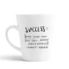 Aj Prints Formula for Success Funny Latte Coffee Mug Gift for Him/Her, 12oz Ceramic Coffee Novelty Conical Mug/Cup | Save 33% - Rajasthan Living 9