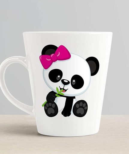 Aj Prints Cute Panda Printed Conical Coffee Mug Gift For Kids, Funny Milk Mug- 350ml | Save 33% - Rajasthan Living 3