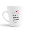 Aj Prints I Love So So Much Romantic Quotes Conical Coffee Mug- Valentine Day Gift Coffee Mug- 350ml Mug Gift for Couple, Girlfriend, Boyfriend | Save 33% - Rajasthan Living 9