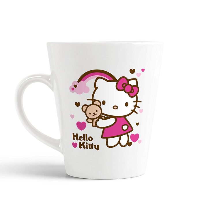 Aj Prints Hello Kitty Cute Printed Conical Coffee Mug- 12Oz Coffee Mug- Gift for Kids | Save 33% - Rajasthan Living 5