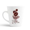 Aj Prints Its Coffee time Cute Printed Ceramic Conical Coffee Mug-White Tea Cup-Gift for Couples on Any Occasion | Save 33% - Rajasthan Living 9