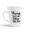 Aj Prints Shine Like The Star You are-Inspirational Quotes Printed 12oz Latte Conical Mug for his and her, Birthday Gift, Wedding Gift | Save 33% - Rajasthan Living 9