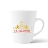 Aj Prints King and Queen Conical Latte Ceramic Mug Set (12 Oz, White) | Save 33% - Rajasthan Living 11
