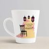 Aj Prints Live Life to The Fullest Quotes Printed Conical Coffee Mug- 12Oz Mug Gift for Mom, Brother | Save 33% - Rajasthan Living 10