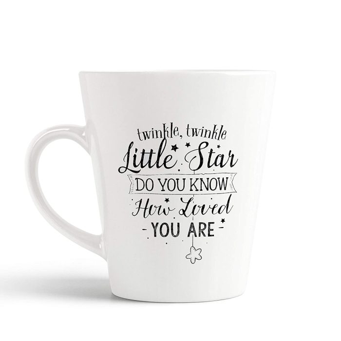 Aj Prints Funny Quotes Printed Conical Coffee Mug- Twinkle Twinkle Little Star Printed Coffee Mug | Save 33% - Rajasthan Living 5