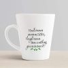 Aj Prints Funny Quotes Printed Conical Coffee Mug-350ml-White Ceramic Coffee Mug | Save 33% - Rajasthan Living 10
