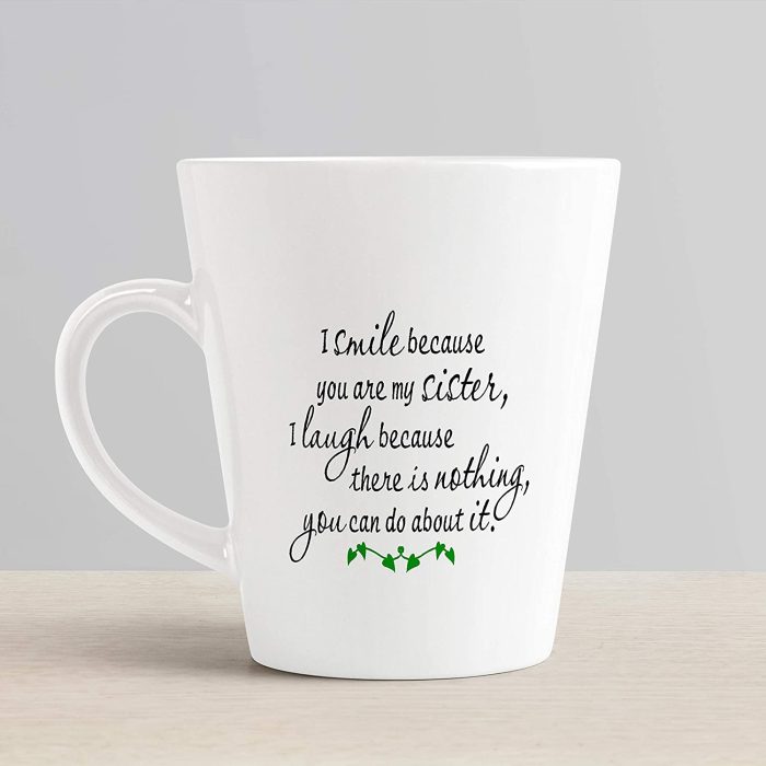 Aj Prints Funny Quotes Printed Conical Coffee Mug-350ml-White Ceramic Coffee Mug | Save 33% - Rajasthan Living 6