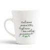 Aj Prints Funny Quotes Printed Conical Coffee Mug-350ml-White Ceramic Coffee Mug | Save 33% - Rajasthan Living 9