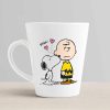 Aj Prints Snoopy and Charlie Brown Printed Conical Coffee Mug -White-12Oz- Gift for Friends/Best Gift for Dog Lover Coffee Mug | Save 33% - Rajasthan Living 9