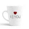 Aj Prints I Miss You, I Want You, I Need You and I Love You Ceramic Conical Mug, 12 Ounce (White) | Save 33% - Rajasthan Living 9