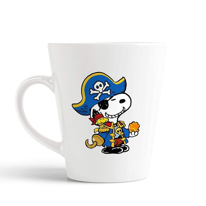 Aj Prints Funny Conical Coffee Mug Cute Snoopy Printed Coffee Mug 350ml Tea Cup Gift for Sister, Brother, Kids, Boyfriend | Save 33% - Rajasthan Living 5