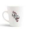 Aj Prints Motivation Quotes Conical Coffee Mug- Believe Printed Milk Mug- 12Oz Mug Gift for Mom, Dad, Sister | Save 33% - Rajasthan Living 9