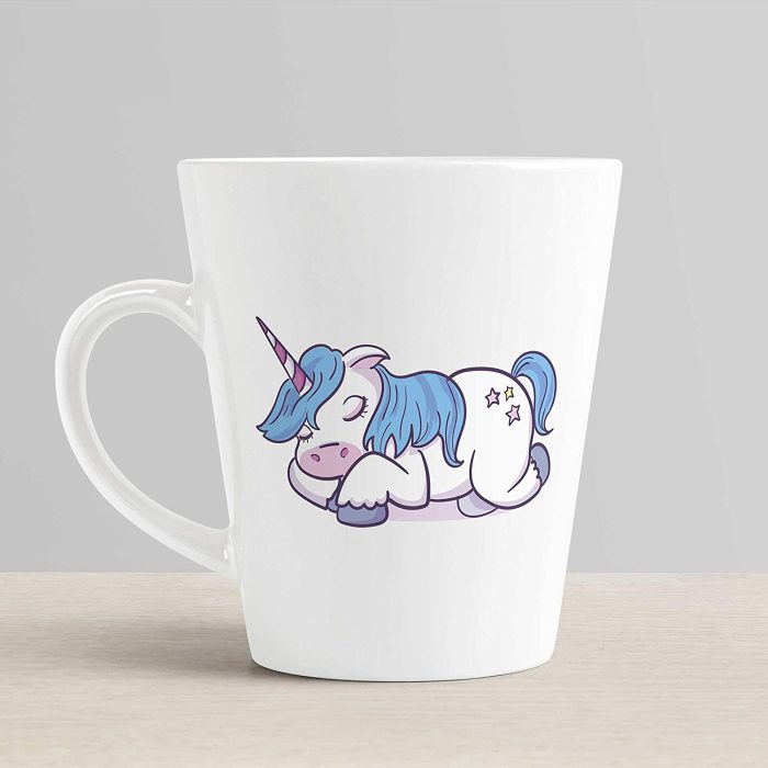 Aj Prints White Conical Coffee Mug- Baby Unicorn Printed Coffee Mug- 350ml, Gift for Kids | Save 33% - Rajasthan Living 6
