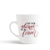 Aj Prints You Will Always Be My Forever Printed Conical Coffee Mug- White Ceramic Mug | Save 33% - Rajasthan Living 9