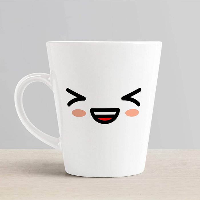 Aj Prints Conical Latte Mug 12oz Cute Creative Cartoon Face Expression Mug Gift | Save 33% - Rajasthan Living 6