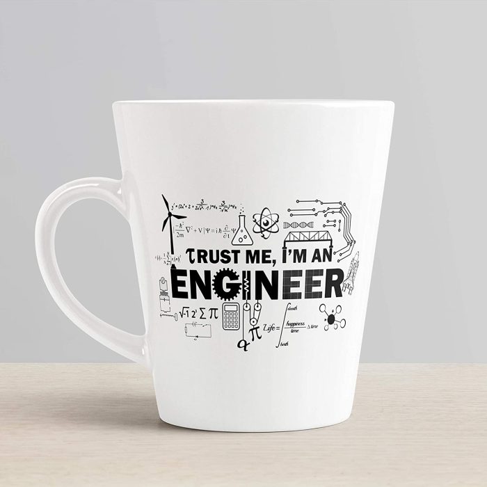 Aj Prints Engineer Quotes Conical Coffee Mug- Trust Me I’m Engineer Printed Coffee Mug, Gift for Engineers | Save 33% - Rajasthan Living 6