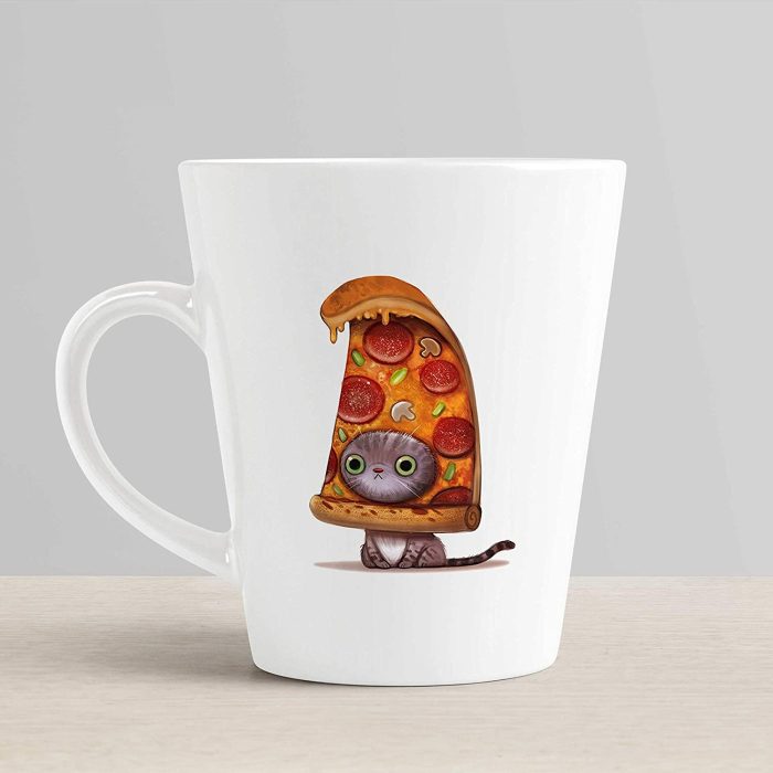 Aj Prints Cute Cat Cartoon Printed Conical Coffee Mug- White Ceramic Mug- 12Oz Gift for Cat Lover | Save 33% - Rajasthan Living 6