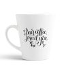 Aj Prints Dear Coffee I Need You Funny Conical Latte Coffee Mug-Unique Milk Mug-350ml Tea Cup Gift for Coffee Lover, Friends | Save 33% - Rajasthan Living 9