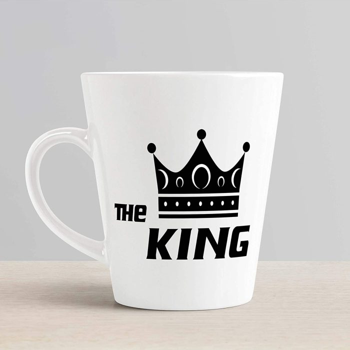 Aj Prints King Conical Latte Mug ? 12oz King Mug – Valentine?s Day Gift – Husband – Boyfriend – Funny Mug – Gifts ? Anniversary,… | Save 33% - Rajasthan Living 7