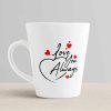 Aj Prints Love You Always Beautiful Quote Conical Coffee Mug-Valentine,Day Gift Coffee Mug-White Tea Cup Gift for Couple, Girlfriend, Boyfriend | Save 33% - Rajasthan Living 10