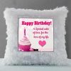 Vickvii Printed Happy Birthday With A Special Cake Of Love Led Cushion With Filler (38*38CM) | Save 33% - Rajasthan Living 9