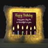 Vickvii Printed Happy Birthday May Your Day be As Beautiful As You Led Cushion With Filler (38*38CM) | Save 33% - Rajasthan Living 8