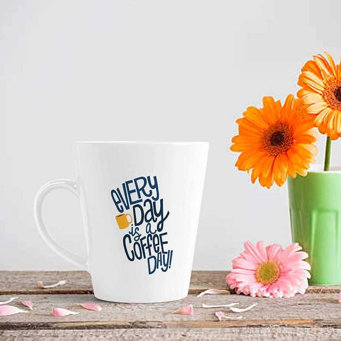Aj Prints Beautiful Every Day is a Coffee Day Printed Coffee Latte Mug Tea Cup Birthday Gift 12oz | Save 33% - Rajasthan Living 7