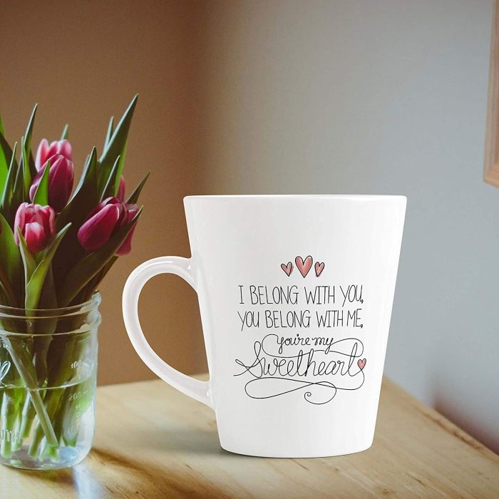 Aj Prints Love Quotes Printed Conical Coffee Mug- Gift for Husband, Wife, Couple | Save 33% - Rajasthan Living 7