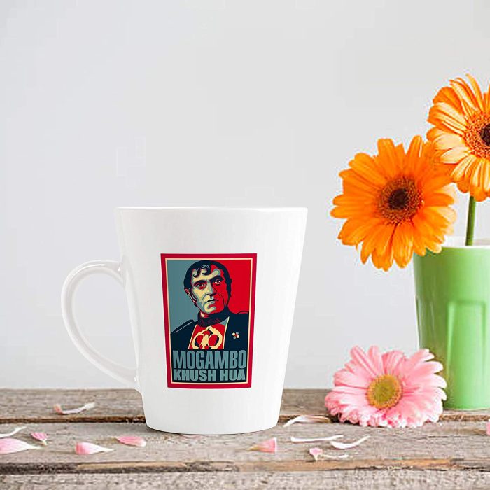 Aj Prints Mogambo Khush Hua Funny Printed Conical Coffee Mug 12Oz Coffee Mug for Office, Home | Save 33% - Rajasthan Living 7
