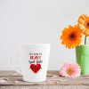 Aj Prints You Make My Heart Beat Faster Love Quotes Printed Conical Coffee Mug- 12Oz Mug for His/Her | Save 33% - Rajasthan Living 11