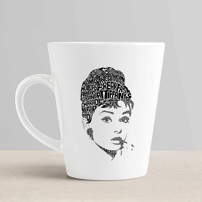 Aj Prints Famous Pop Actress Printed Conical Coffee Mug- White Mug for Tea, Milk- 12OZ | Save 33% - Rajasthan Living 6