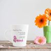 Aj Prints Conical Coffee Mug- 350ml Mug for Women’s Day- White Ceramic Mug Gift for Mom, Wife | Save 33% - Rajasthan Living 11