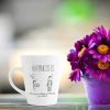 Aj Prints Ceramic Coffee Conical Mug – White, 350 ml | Save 33% - Rajasthan Living 11